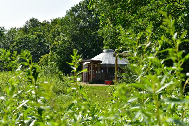 rental yurt at afton state park