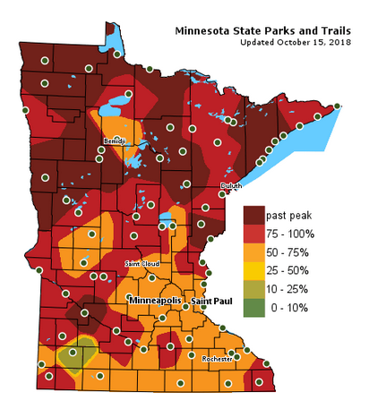 Minnesota DNR's Fall Color Finder • Twin Cities Outdoors