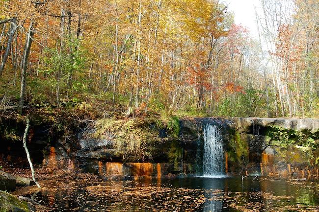 wolf creek falls banning state park