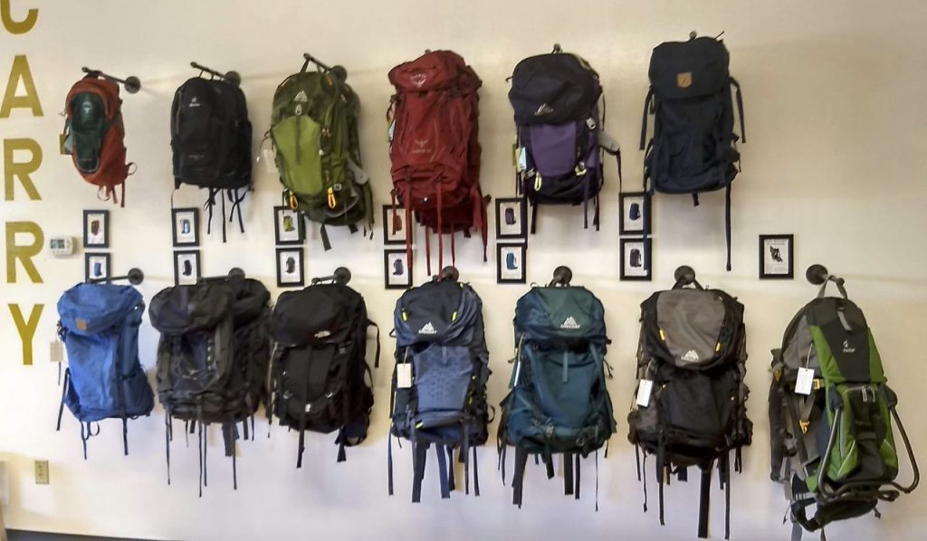 Wooded Nomad backpacks