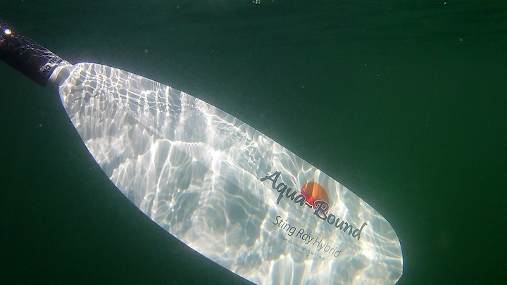 my sting ray hybrid kayak paddle
