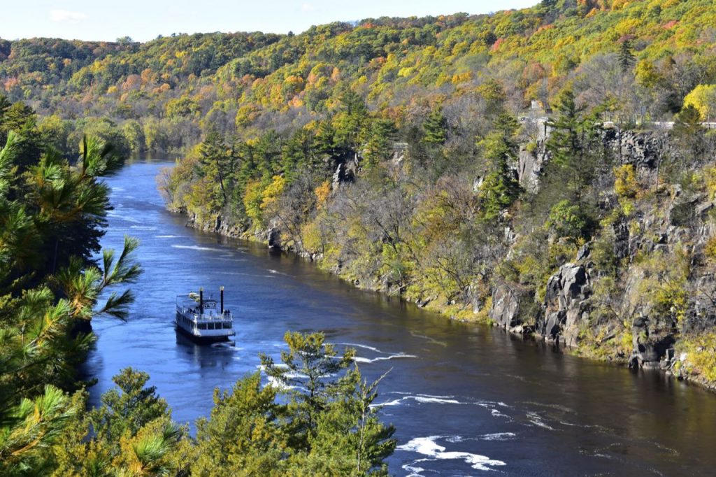 St Croix River, Minnesota/Wisconsin border, riverboat