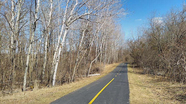 lake rebecca bike trail