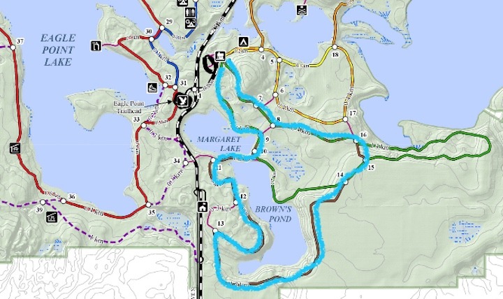 Lake Elmo Park Reserve Trail Map Hiking In Lake Elmo Park Reserve • Twin Cities Outdoors