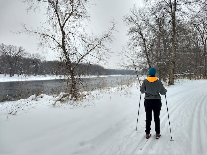 cross country ski fort snelling pike island