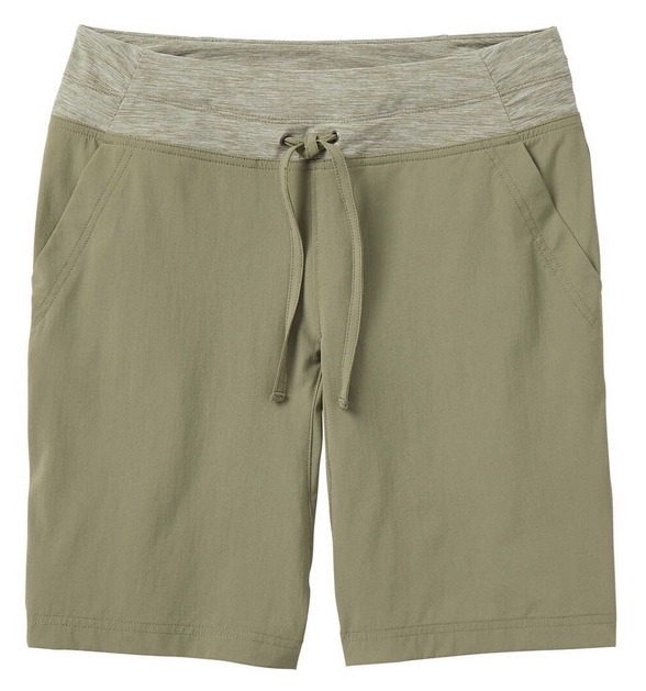 Women's Armachillo Cooling Shorts by Duluth Trading Co, in fatigue green