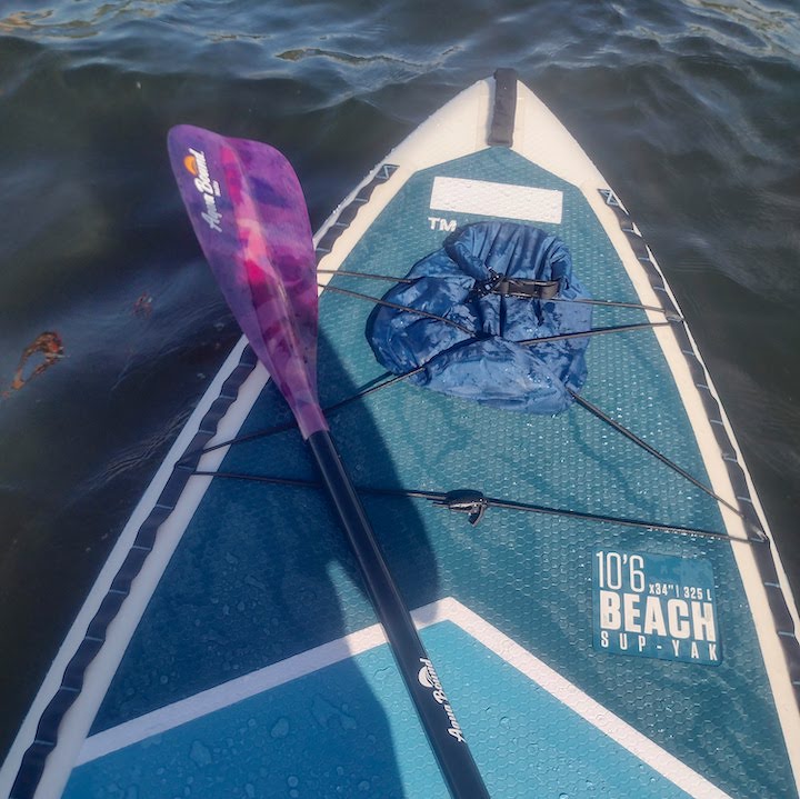 Beach Sup-Yak with Aqua Bound Malta paddle