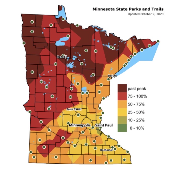 Minnesota DNR's Fall Color Finder • Twin Cities Outdoors